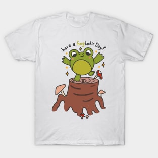 Cute frogtastic frog day design T-Shirt